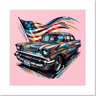 Chevy Bel Air Posters and Art